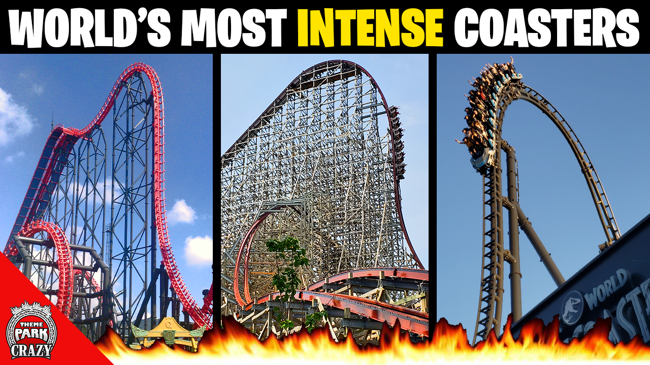 NEW SCRIPT Top 10 World s Most INTENSE Roller Coasters Theme